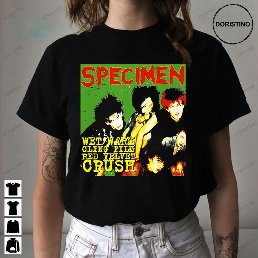 Wet Warm Cling Film Velvet Crush Specimen Limited Edition T-shirts